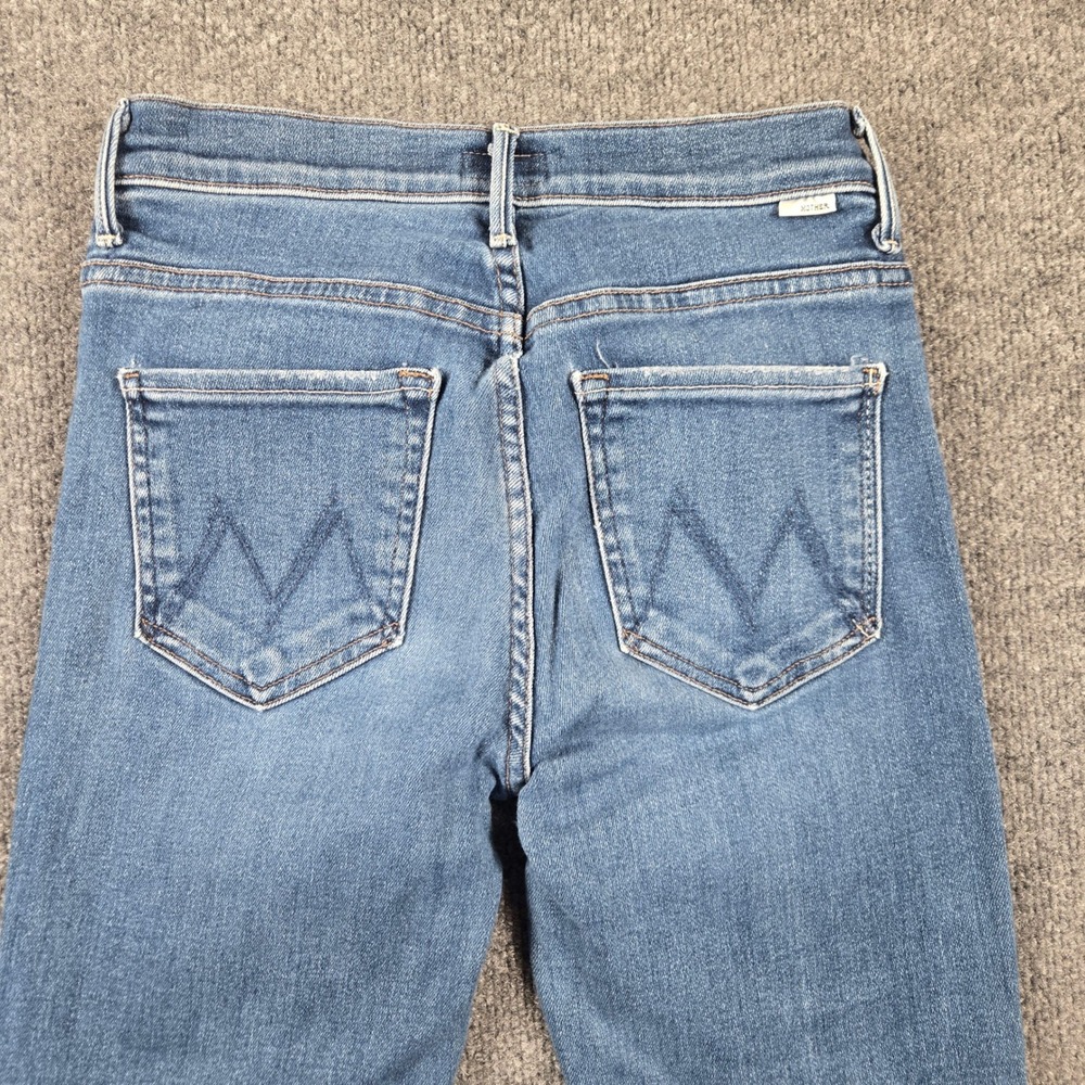 Mother Flare Jeans Womens 26 Blue High Rise Medium Wash Denim - Picture 7 of 14